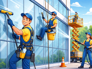 🪟 Glass & Façade Cleaning